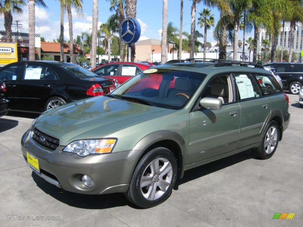 2006 Outback 3.0 R L.L.Bean Edition Wagon - Willow Green Opalescent / Taupe photo #8