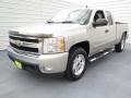 2008 Silver Birch Metallic Chevrolet Silverado 1500 LT Extended Cab 4x4  photo #6