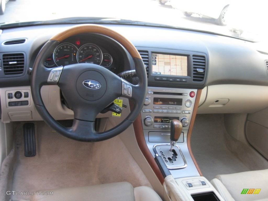 2006 Outback 3.0 R L.L.Bean Edition Wagon - Willow Green Opalescent / Taupe photo #24