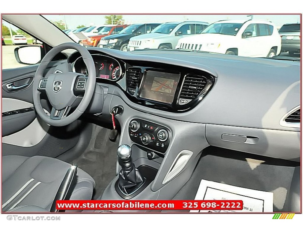 2013 Dart Rallye - Redline 2-Coat Pearl / Diesel Gray photo #24