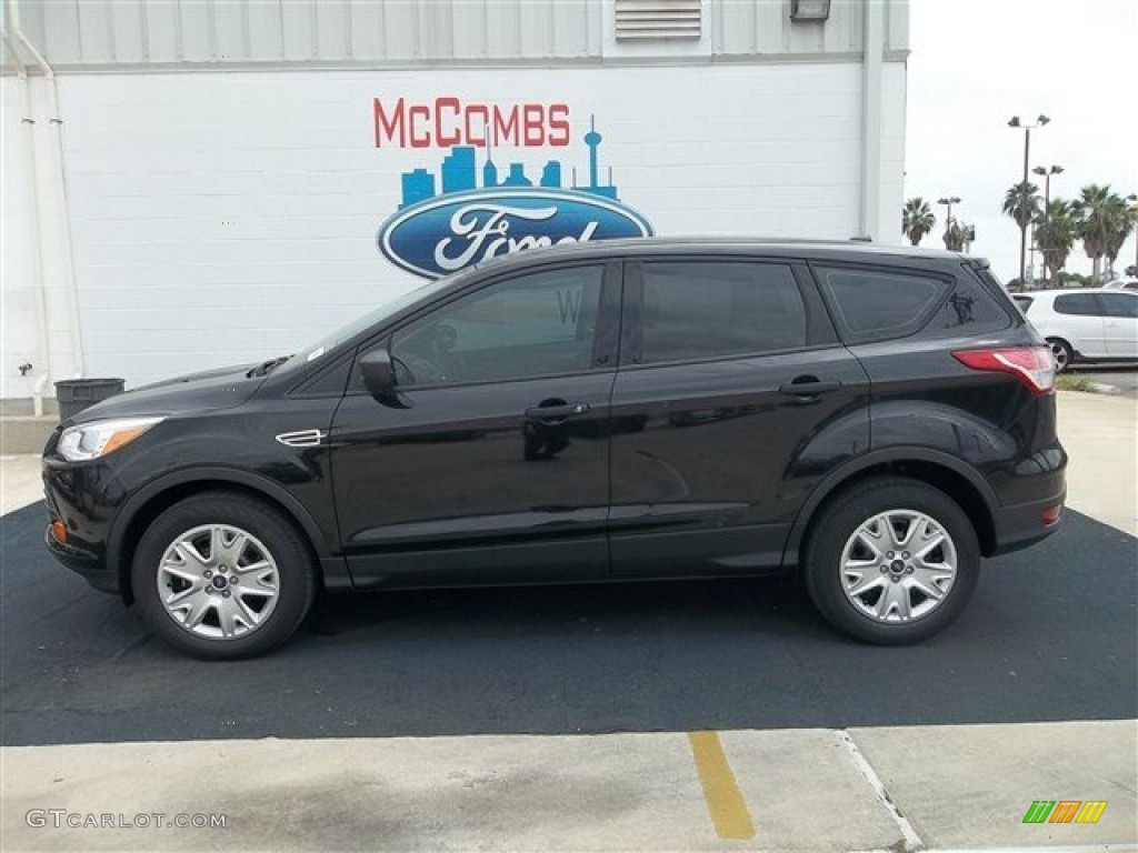 2013 Escape S - Tuxedo Black Metallic / Charcoal Black photo #3