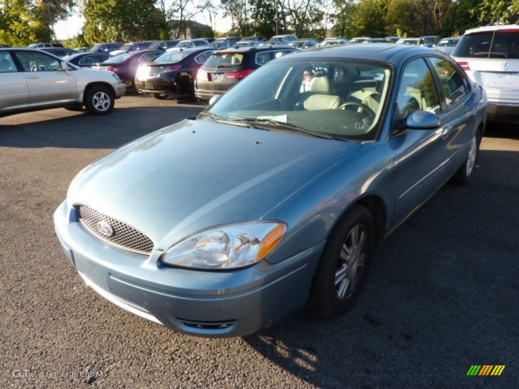 2001 Taurus SES - Graphite Blue Metallic / Medium Parchment photo #3