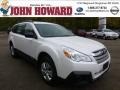 Satin White Pearl - Outback 2.5i Photo No. 1
