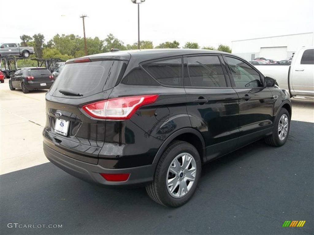 2013 Escape S - Tuxedo Black Metallic / Charcoal Black photo #8