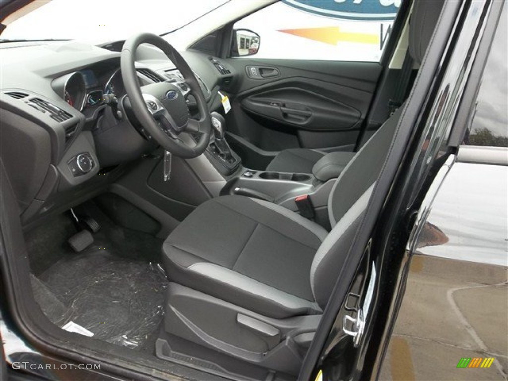 2013 Escape S - Tuxedo Black Metallic / Charcoal Black photo #17