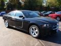 2013 Pitch Black Dodge Charger SXT  photo #2