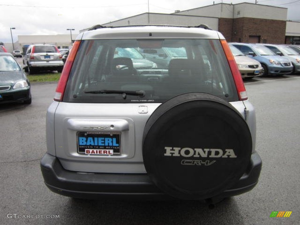 2001 CR-V LX 4WD - Satin Silver Metallic / Dark Gray photo #6
