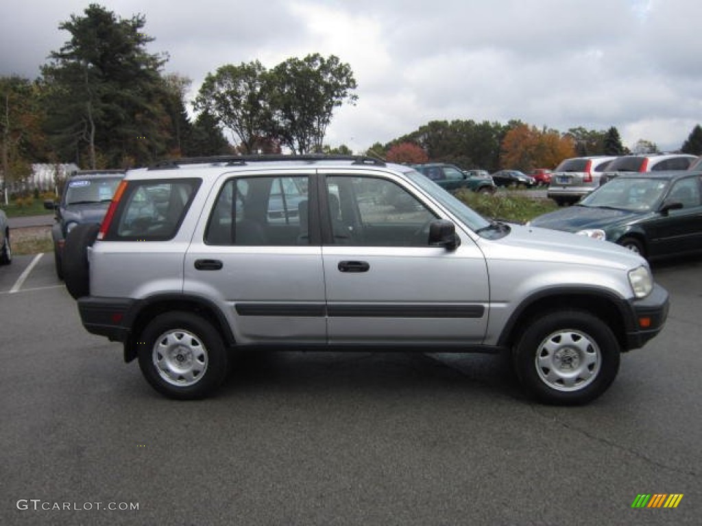 2001 CR-V LX 4WD - Satin Silver Metallic / Dark Gray photo #8