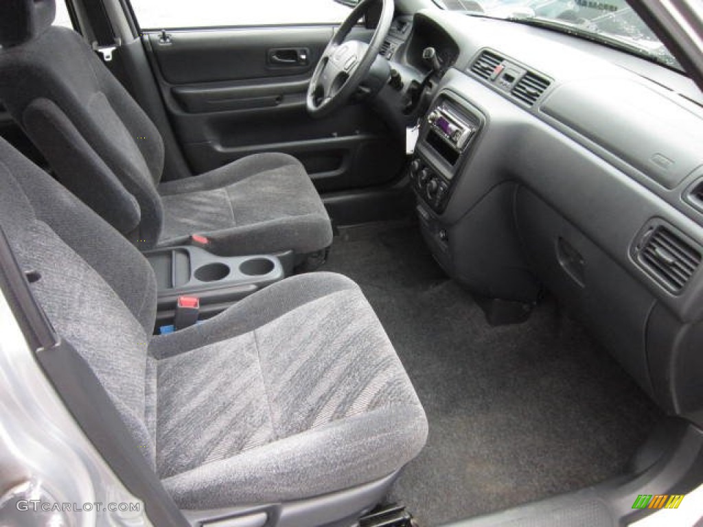 2001 CR-V LX 4WD - Satin Silver Metallic / Dark Gray photo #10