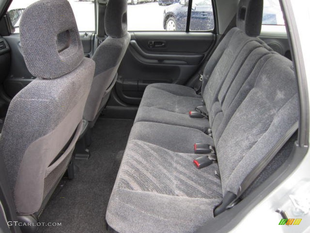 2001 CR-V LX 4WD - Satin Silver Metallic / Dark Gray photo #14