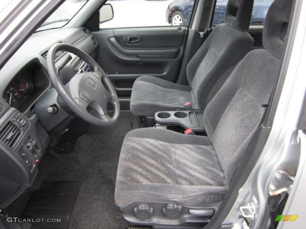 2001 CR-V LX 4WD - Satin Silver Metallic / Dark Gray photo #16