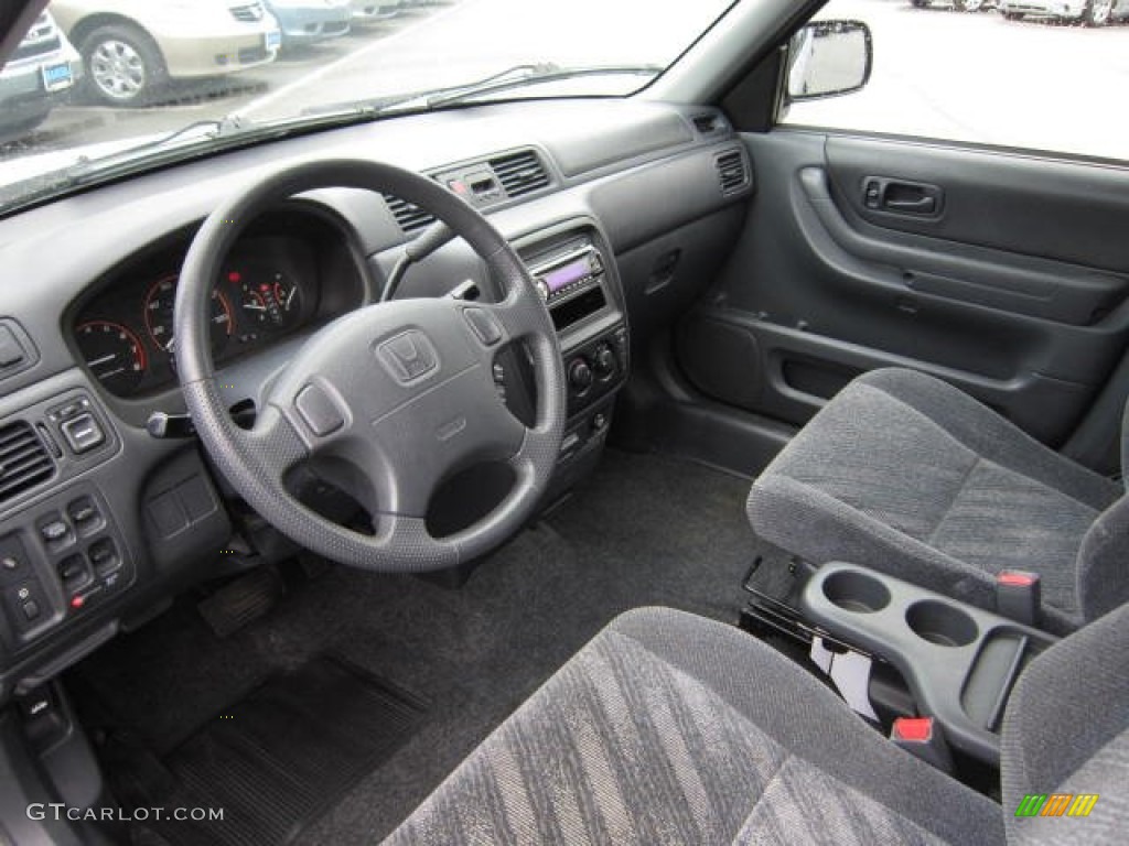 2001 CR-V LX 4WD - Satin Silver Metallic / Dark Gray photo #17