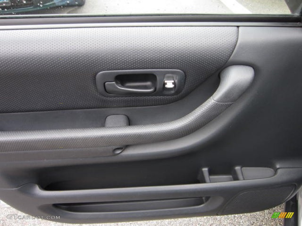 2001 CR-V LX 4WD - Satin Silver Metallic / Dark Gray photo #18