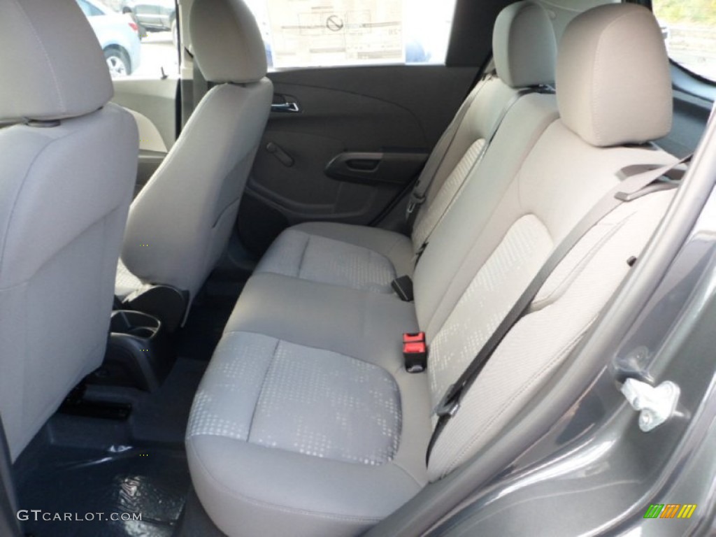 2013 Chevrolet Sonic LS Hatch Rear Seat Photo #71989500