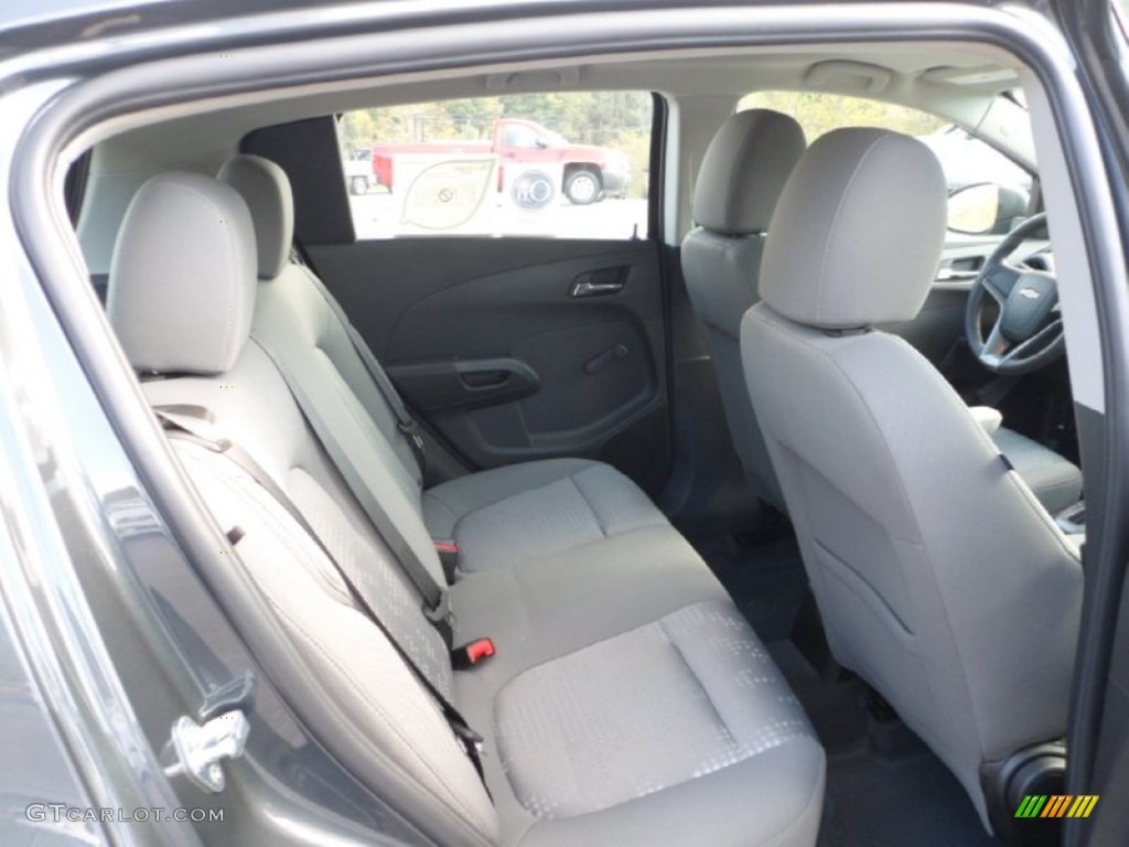 2013 Chevrolet Sonic LS Hatch Rear Seat Photo #71989587