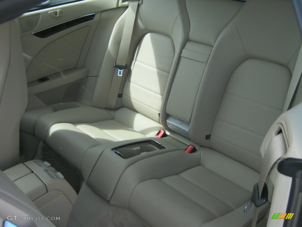 Almond Interior 2013 Mercedes-Benz E 350 Cabriolet Photo #71990058