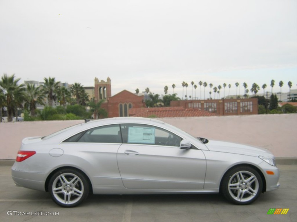 Iridium Silver Metallic 2013 Mercedes-Benz E 350 Coupe Exterior Photo #71990172
