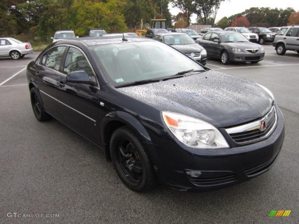 2007 Aura XE - Midnight Blue Metallic / Gray photo #1