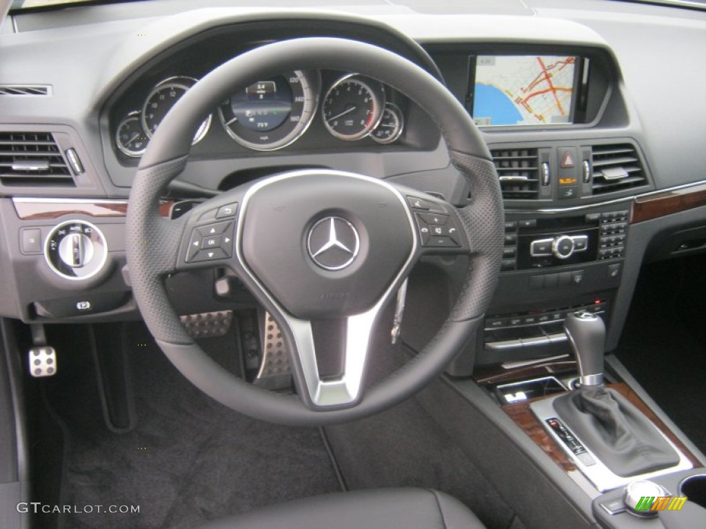 2013 Mercedes-Benz E 350 Coupe Black Dashboard Photo #71990310
