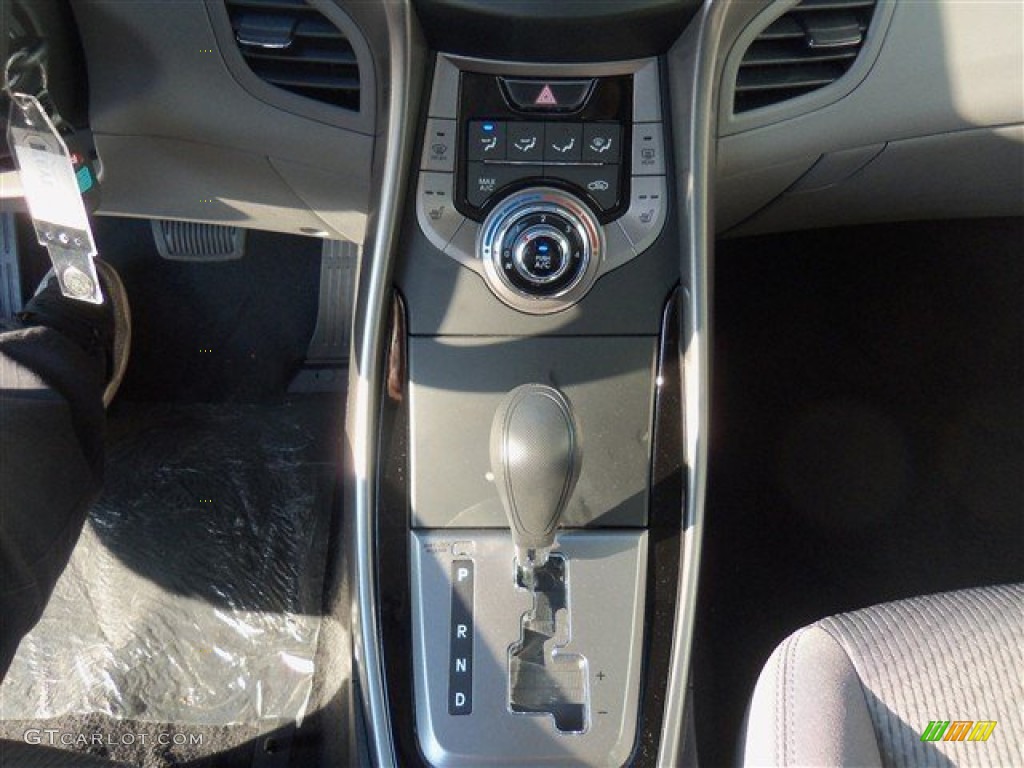2013 Elantra Coupe GS - Volcanic Red / Gray photo #13