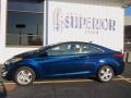 2013 Atlantic Blue Hyundai Elantra Coupe GS  photo #4