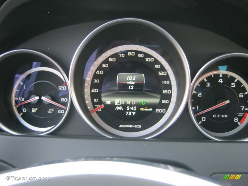 2013 Mercedes-Benz C 63 AMG Gauges Photo #71992130