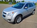 2013 Silver Ice Metallic Chevrolet Equinox LS  photo #1