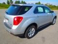 2013 Silver Ice Metallic Chevrolet Equinox LS  photo #6