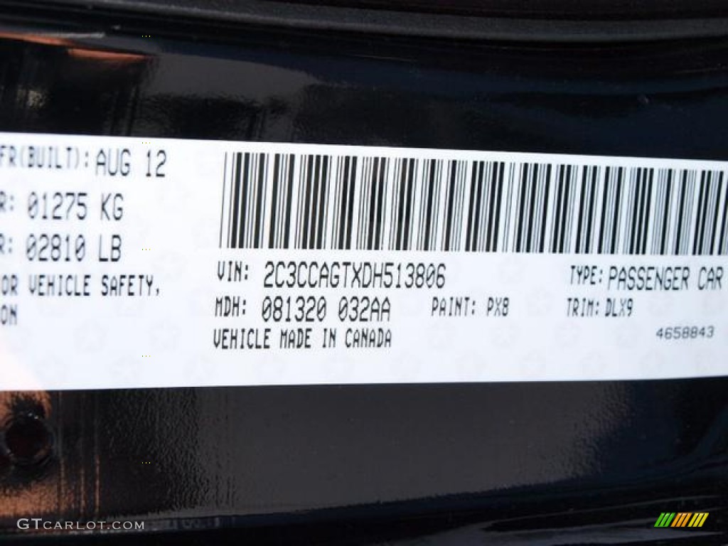 2013 300 Color Code PX8 for Gloss Black Photo #71993656