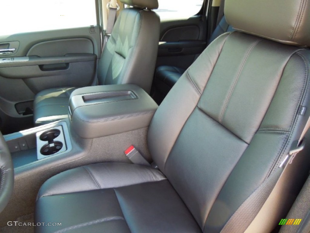 Ebony Interior 2013 Chevrolet Suburban LT 4x4 Photo #71993928
