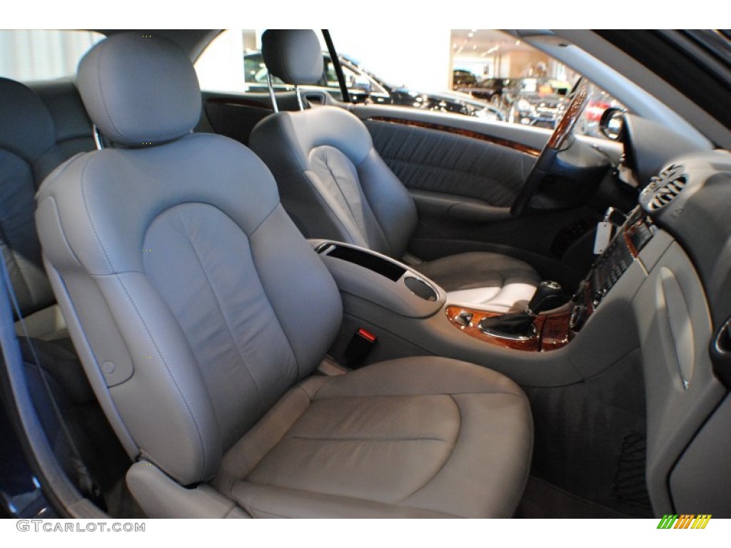 2009 CLK 350 Cabriolet - Majestic Black Metallic / Ash photo #10