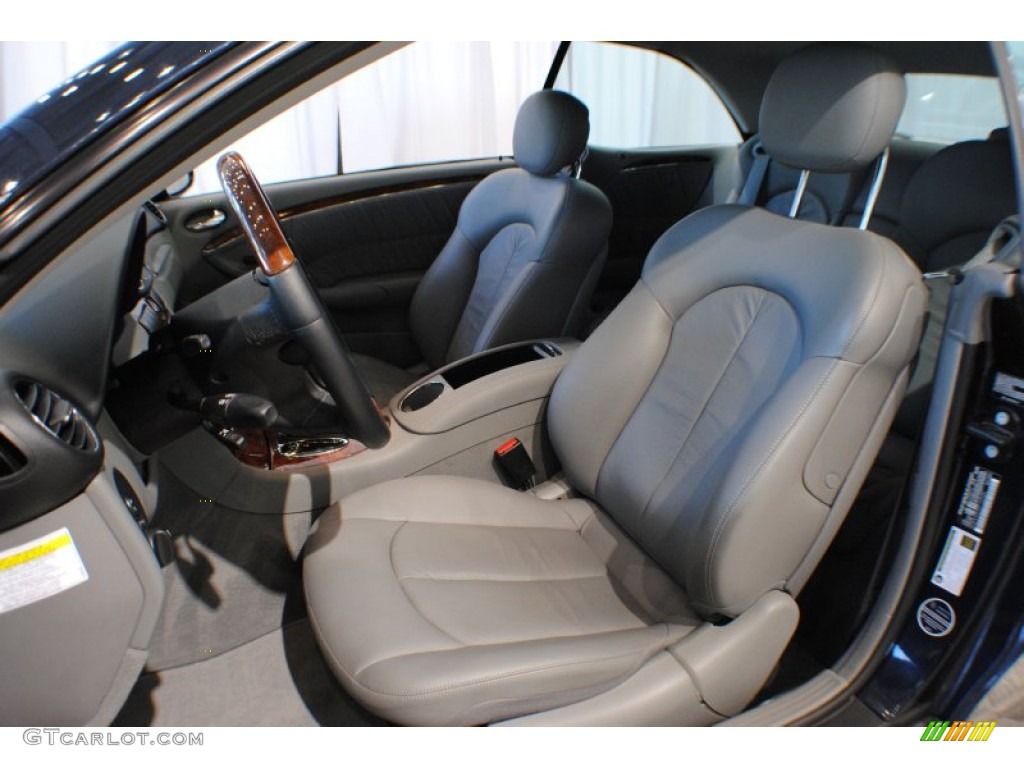 2009 CLK 350 Cabriolet - Majestic Black Metallic / Ash photo #12