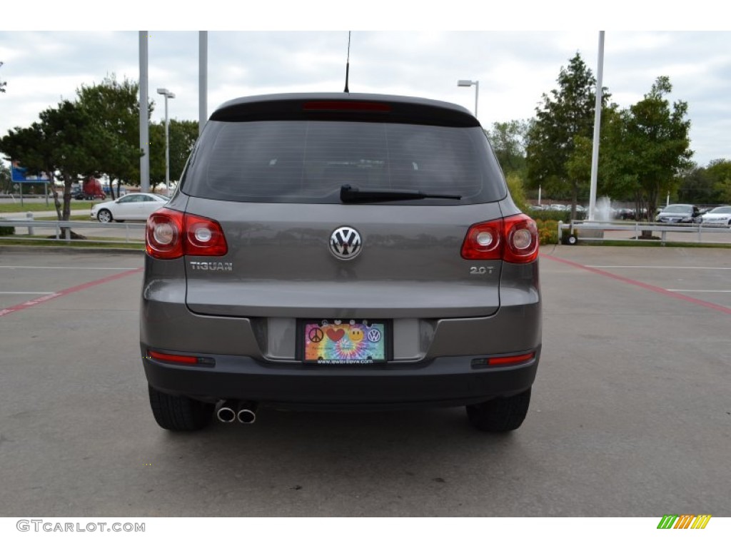 2011 Tiguan S - Alpine Gray Metallic / Charcoal photo #4