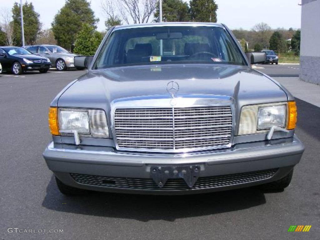 1988 S Class SEL 300 - Grey Pearl Metallic / Grey photo #16