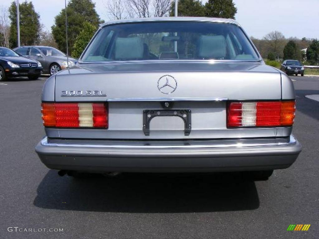 1988 S Class SEL 300 - Grey Pearl Metallic / Grey photo #18