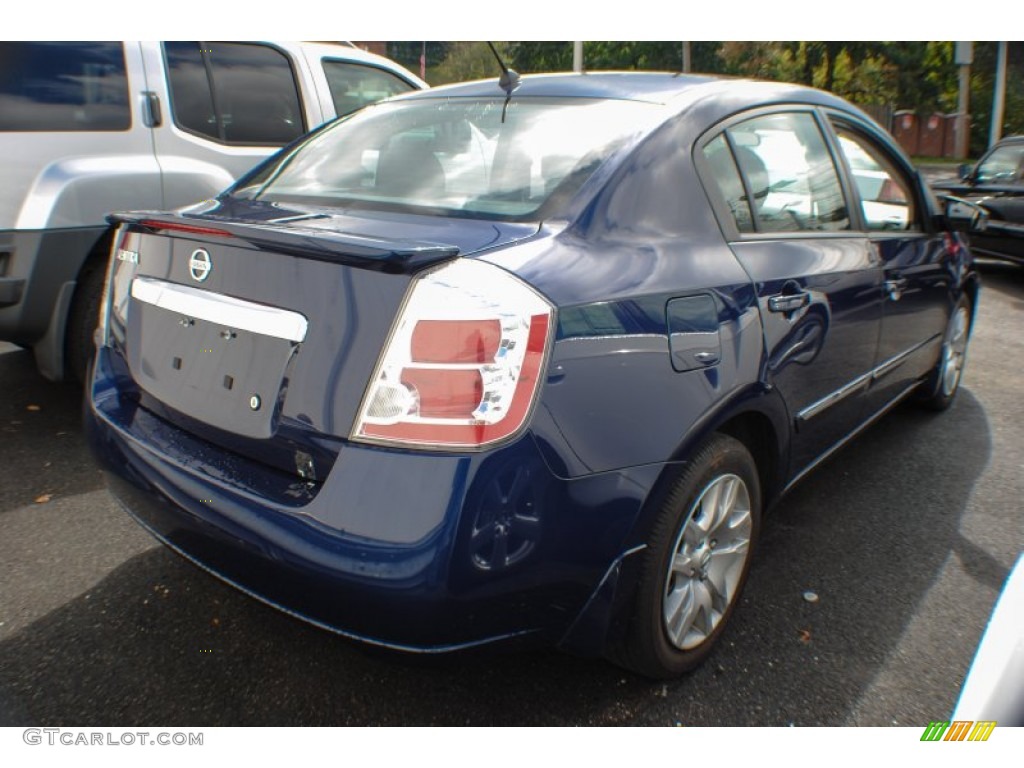 2012 Sentra 2.0 S - Blue Onyx / Charcoal photo #4