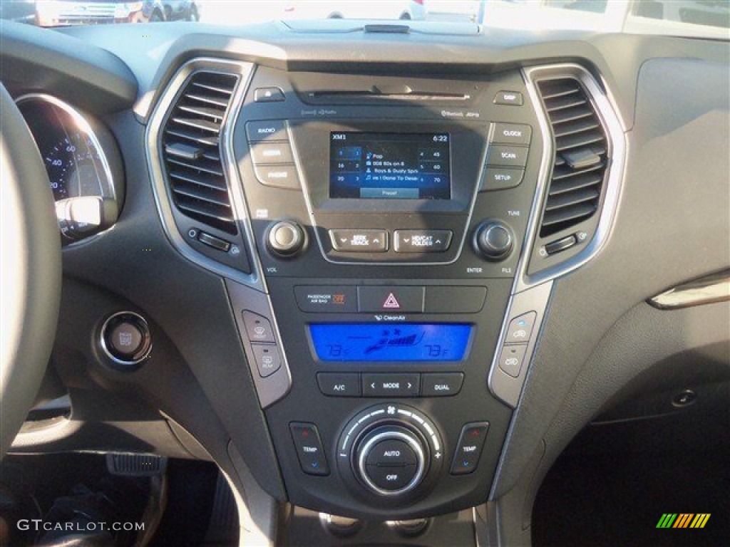 2013 Santa Fe Sport 2.0T - Frost White Pearl / Black photo #16