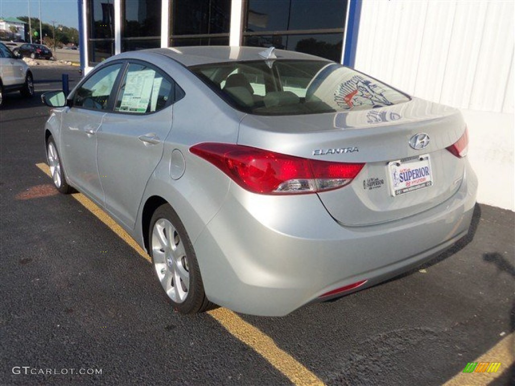 2013 Elantra Limited - Silver / Gray photo #6
