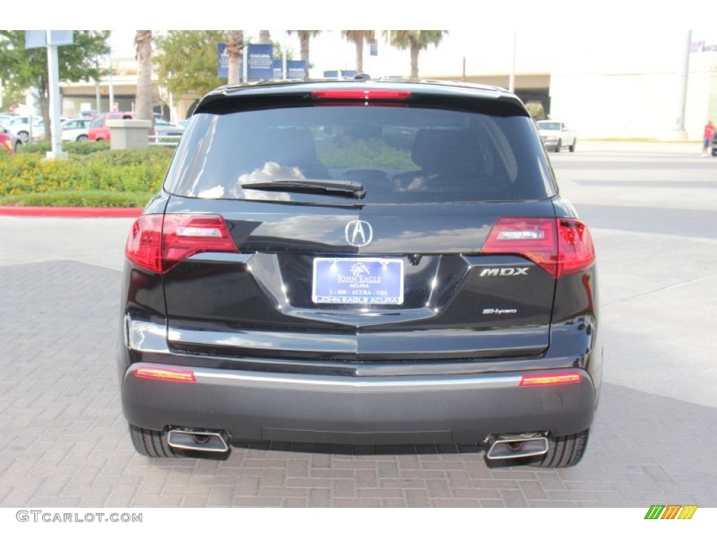 2013 MDX SH-AWD - Crystal Black Pearl / Ebony photo #6