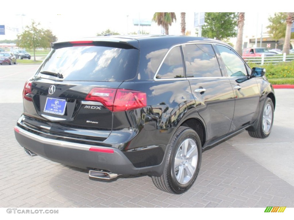 2013 MDX SH-AWD - Crystal Black Pearl / Ebony photo #7