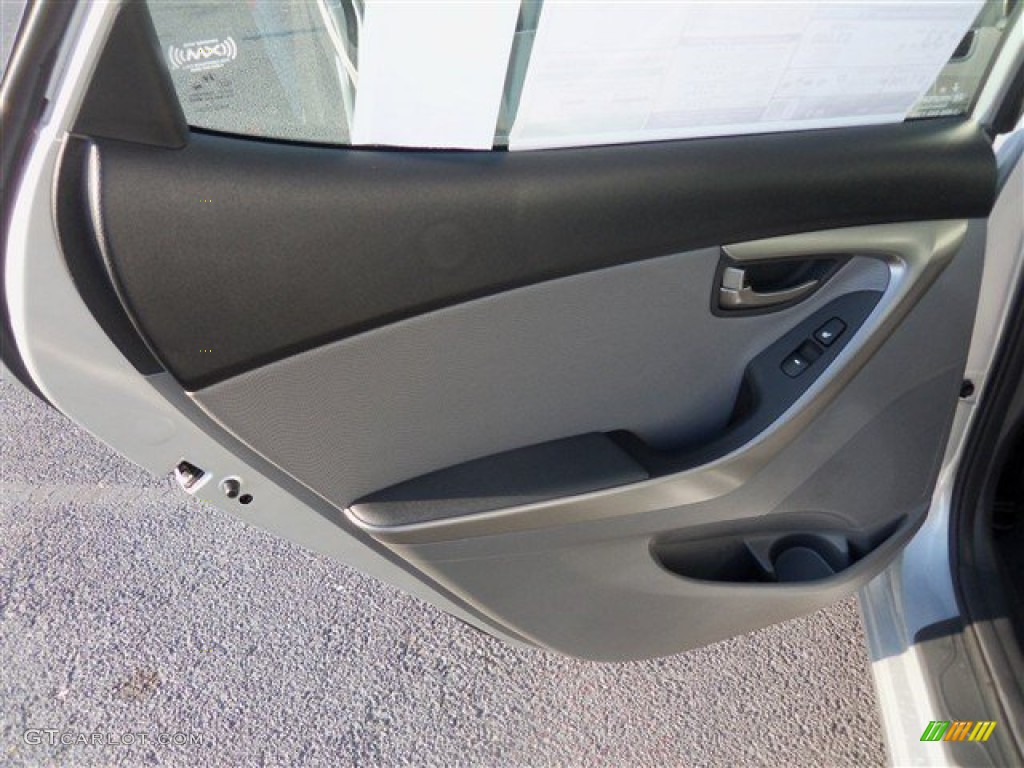 2013 Elantra Limited - Silver / Gray photo #11
