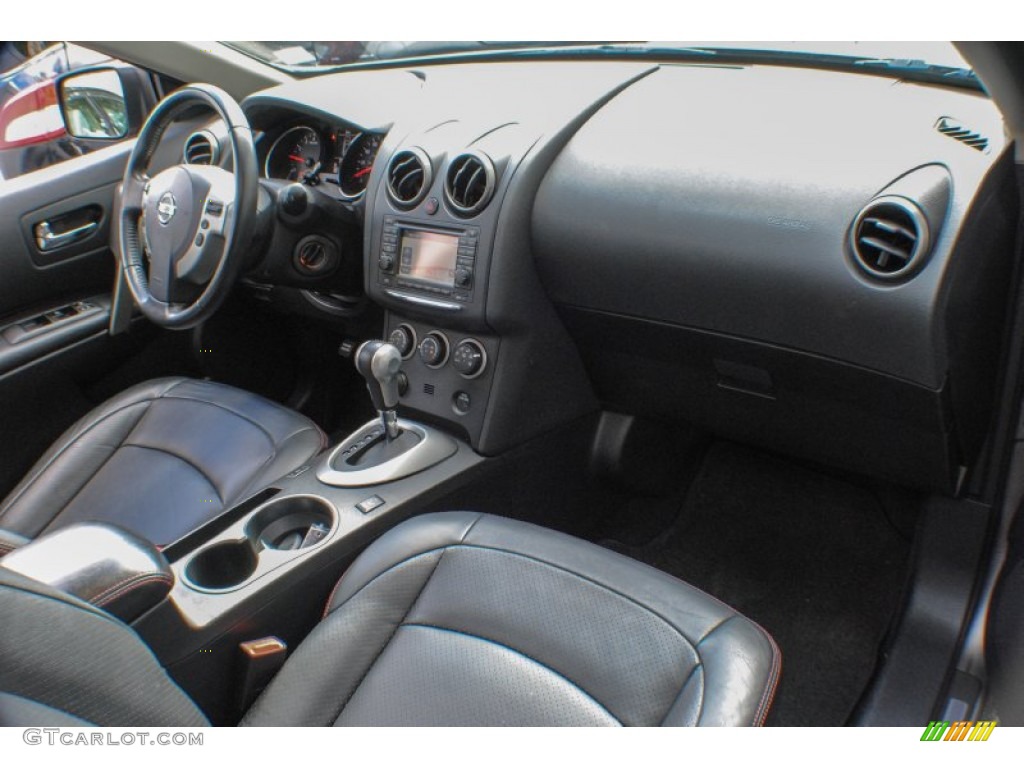 2011 Rogue SL AWD - Platinum Graphite / Black photo #6