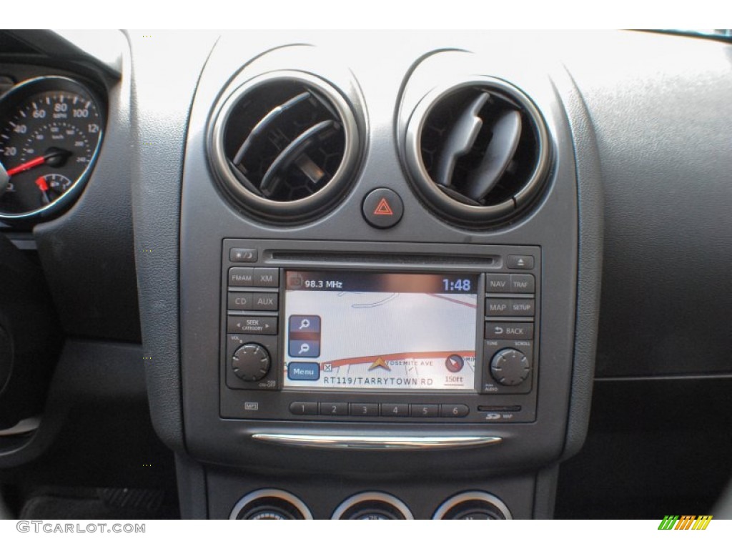 2011 Rogue SL AWD - Platinum Graphite / Black photo #10