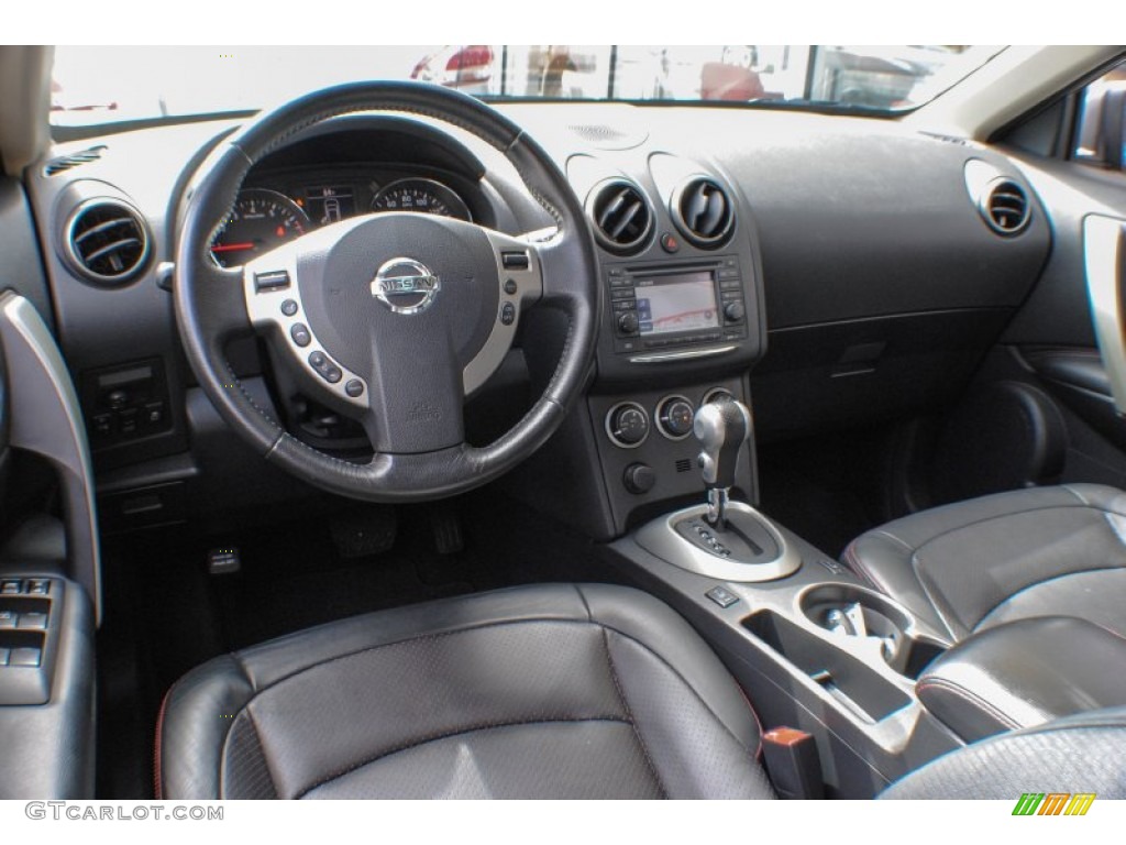 2011 Rogue SL AWD - Platinum Graphite / Black photo #15