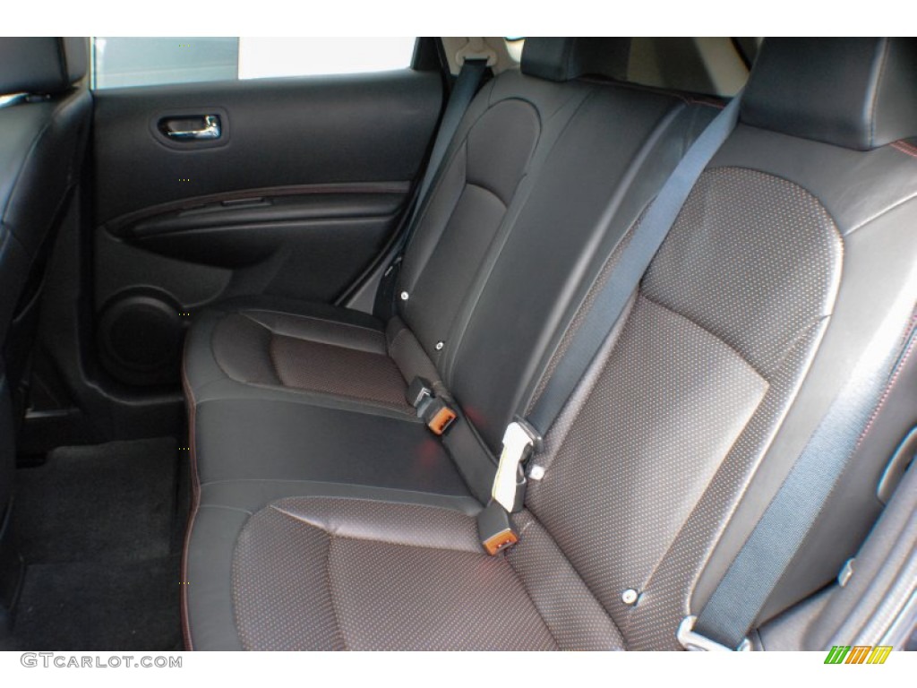 2011 Rogue SL AWD - Platinum Graphite / Black photo #16