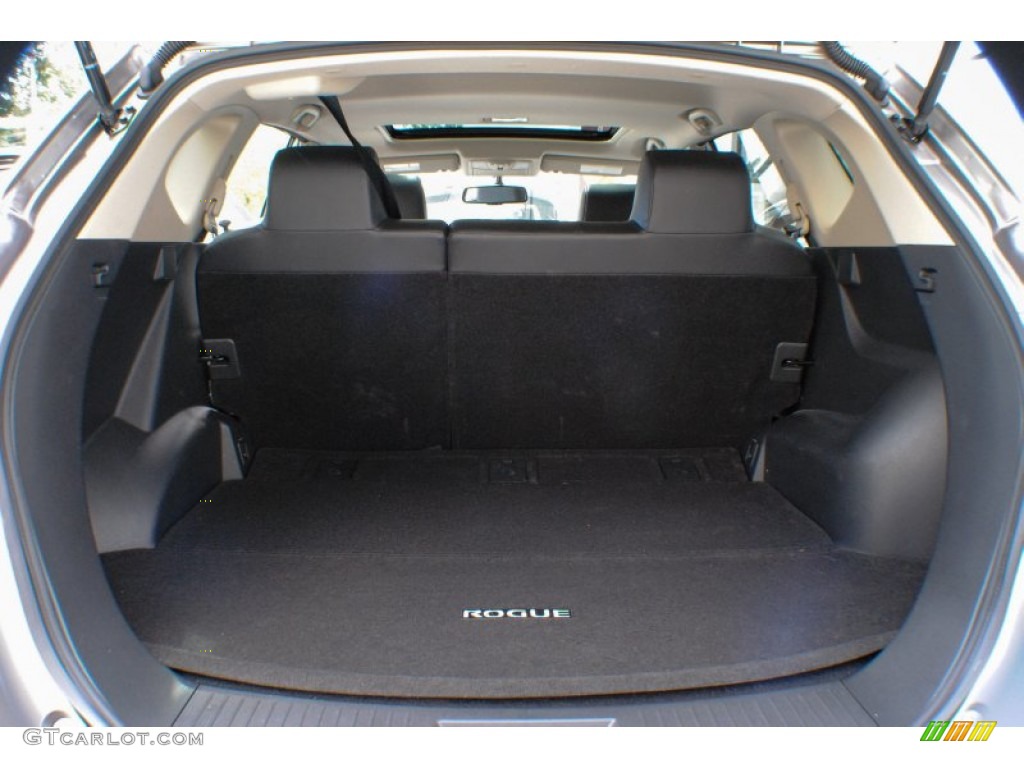 2011 Rogue SL AWD - Platinum Graphite / Black photo #17