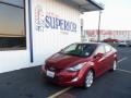 2013 Red Allure Hyundai Elantra Limited  photo #1