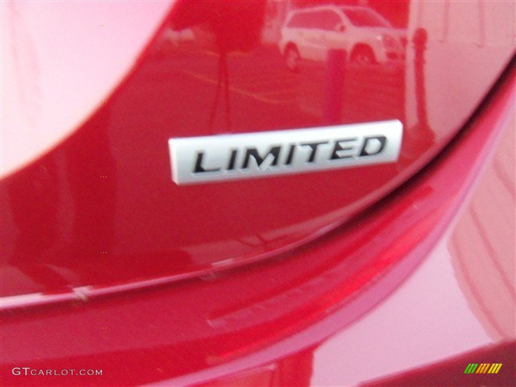 2013 Elantra Limited - Red Allure / Beige photo #8