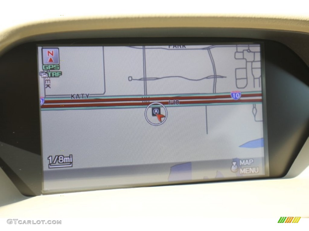 2013 MDX SH-AWD Technology - Crystal Black Pearl / Parchment photo #24