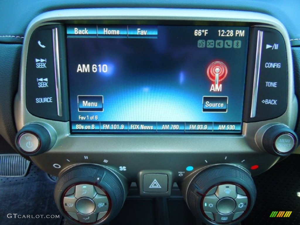 2013 Camaro LT Coupe - Blue Ray Metallic / Black photo #13